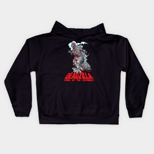 DEADZILLA: KING OF THE ZOMBIES Kids Hoodie